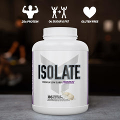 FINAFLEX Isolate vanilla shake prepared after workout for recovery