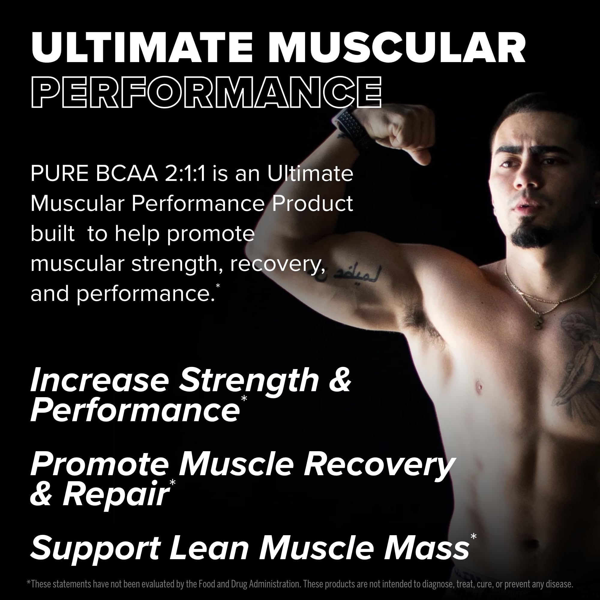 FINAFLEX Pure BCAA Watermelon powder in a glass after training