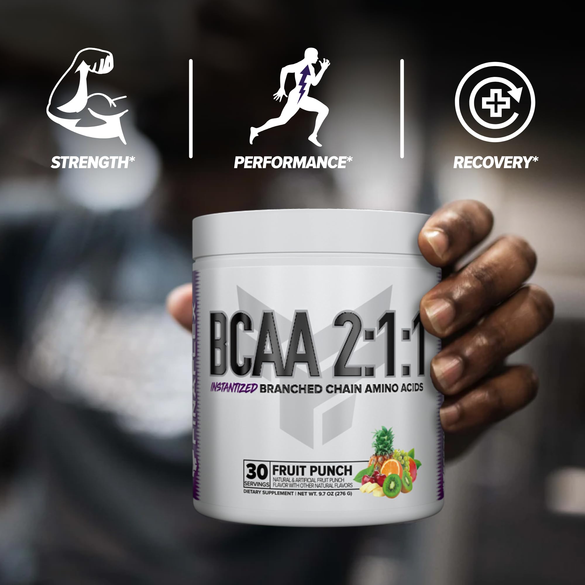FINAFLEX Pure BCAA 2:1:1 glass serving offers refreshing post workout hydration