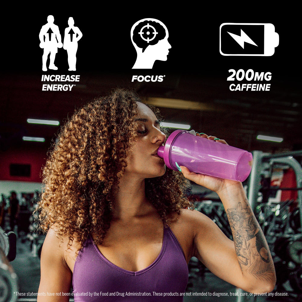 FINAFLEX Pure Caffeine daily use serving with one capsule