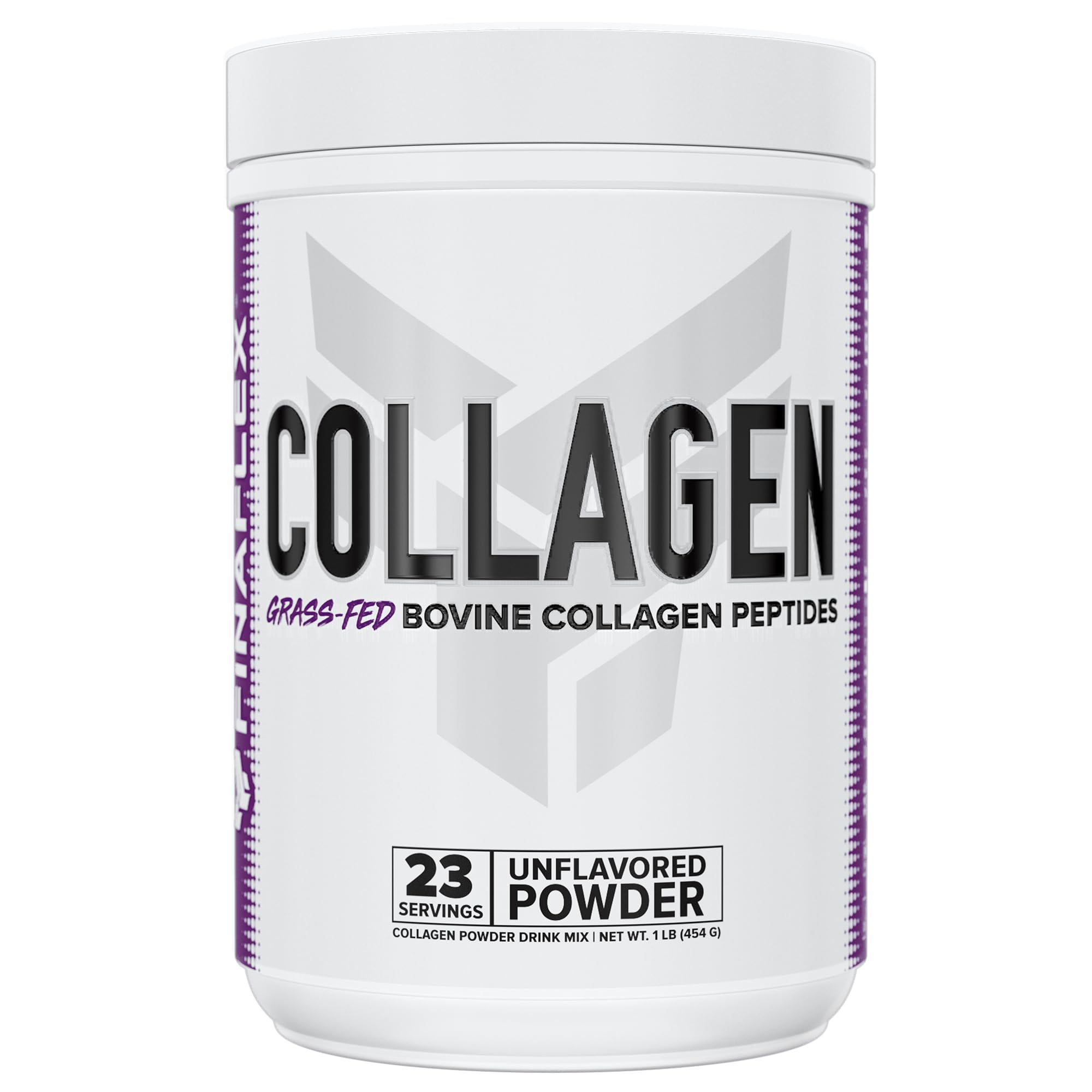 FINAFLEX Pure Collagen unflavored 1 lb package for daily hair, skin, and nails support.