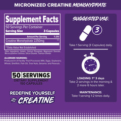 FINAFLEX Pure Creatine powder close-up shows micronized texture for quick mixing.