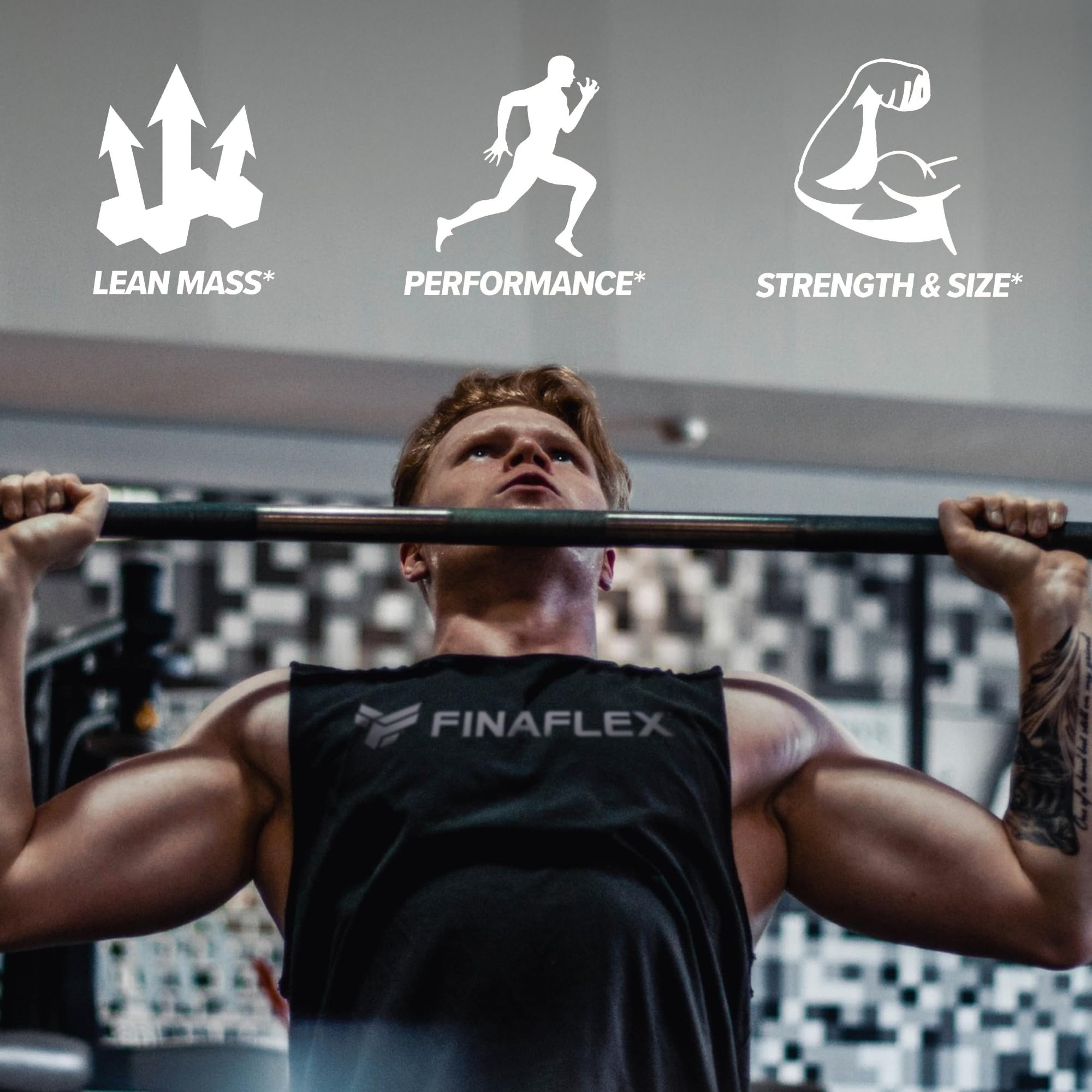 FINAFLEX Pure Creatine scoop included for simple daily use.
