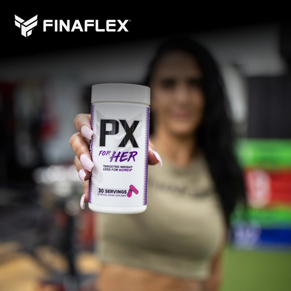 FINAFLEX PX for HER ashwagandha visual suggesting stress balance