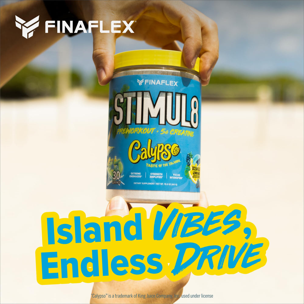 Athlete using FINAFLEX STIMUL8 Calypso during warmup