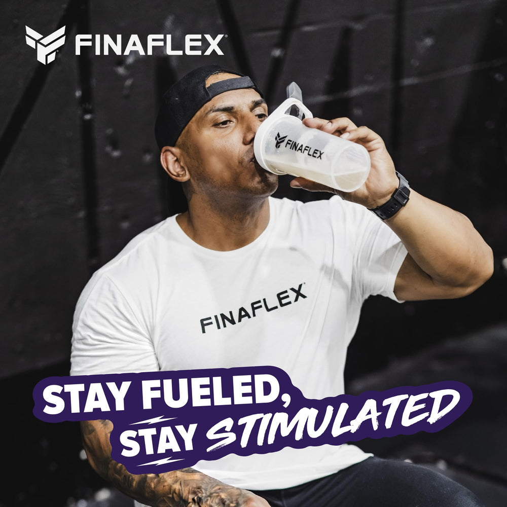 FINAFLEX StimUL8 Hardcore packaging on shelf with bold fruit-bomb flavor cues
