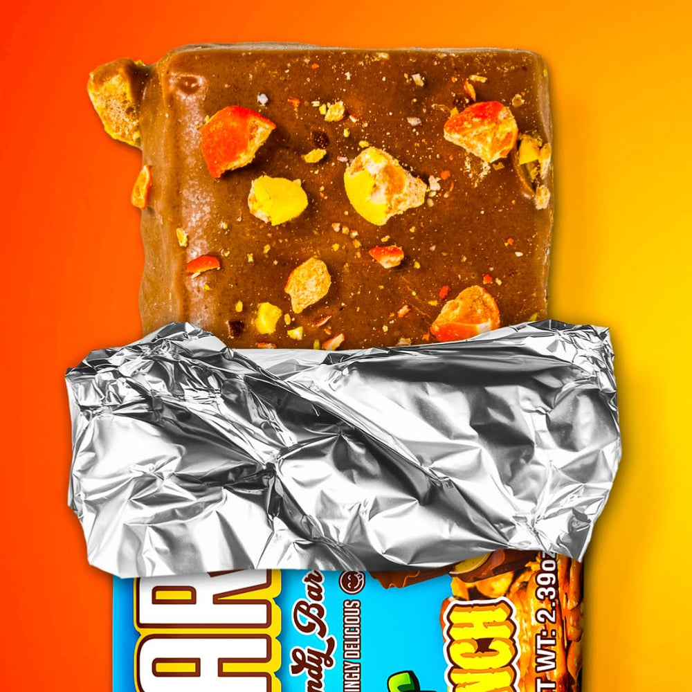 Final Boss Anabar bar box shows 12 bars for convenient snack packs.