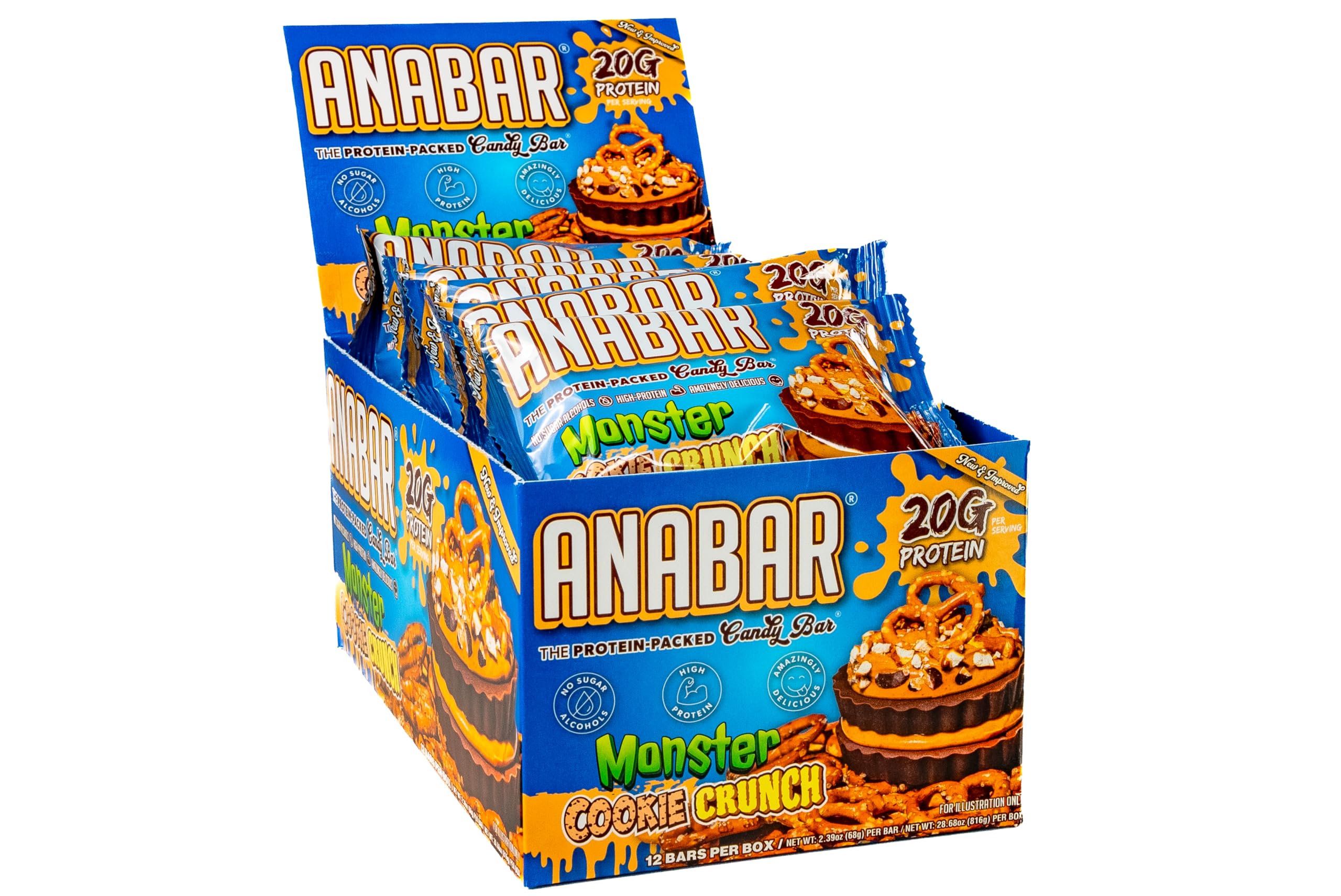 Final Boss Anabar bar s portable packaging fits backpacks and purses.