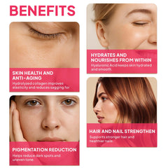Fine Japan Hyaluron & Collagen Plus glass-portion image for daily beauty routine