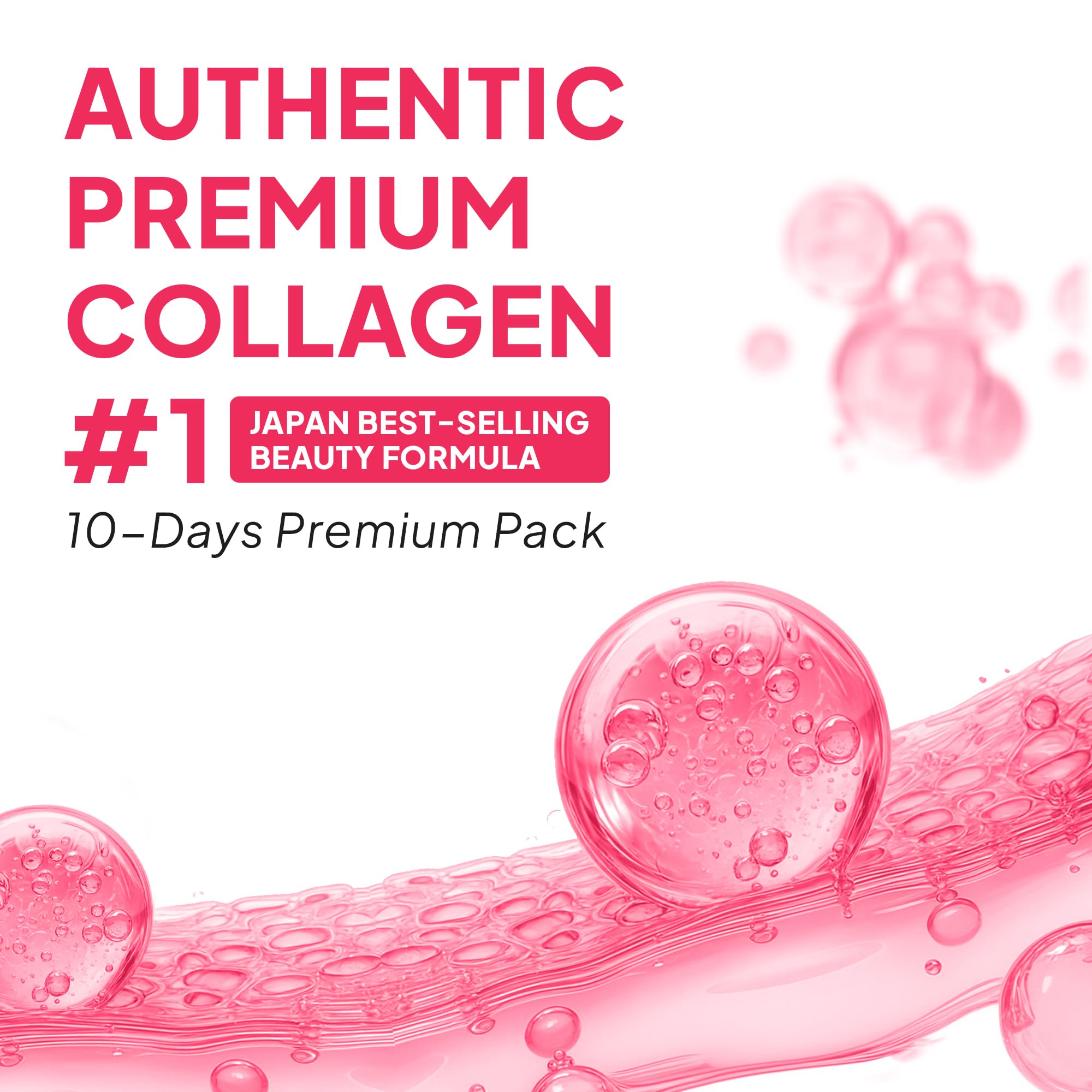 Fine Japan Hyaluron & Collagen Plus liquid closeup highlights hydration and elasticity
