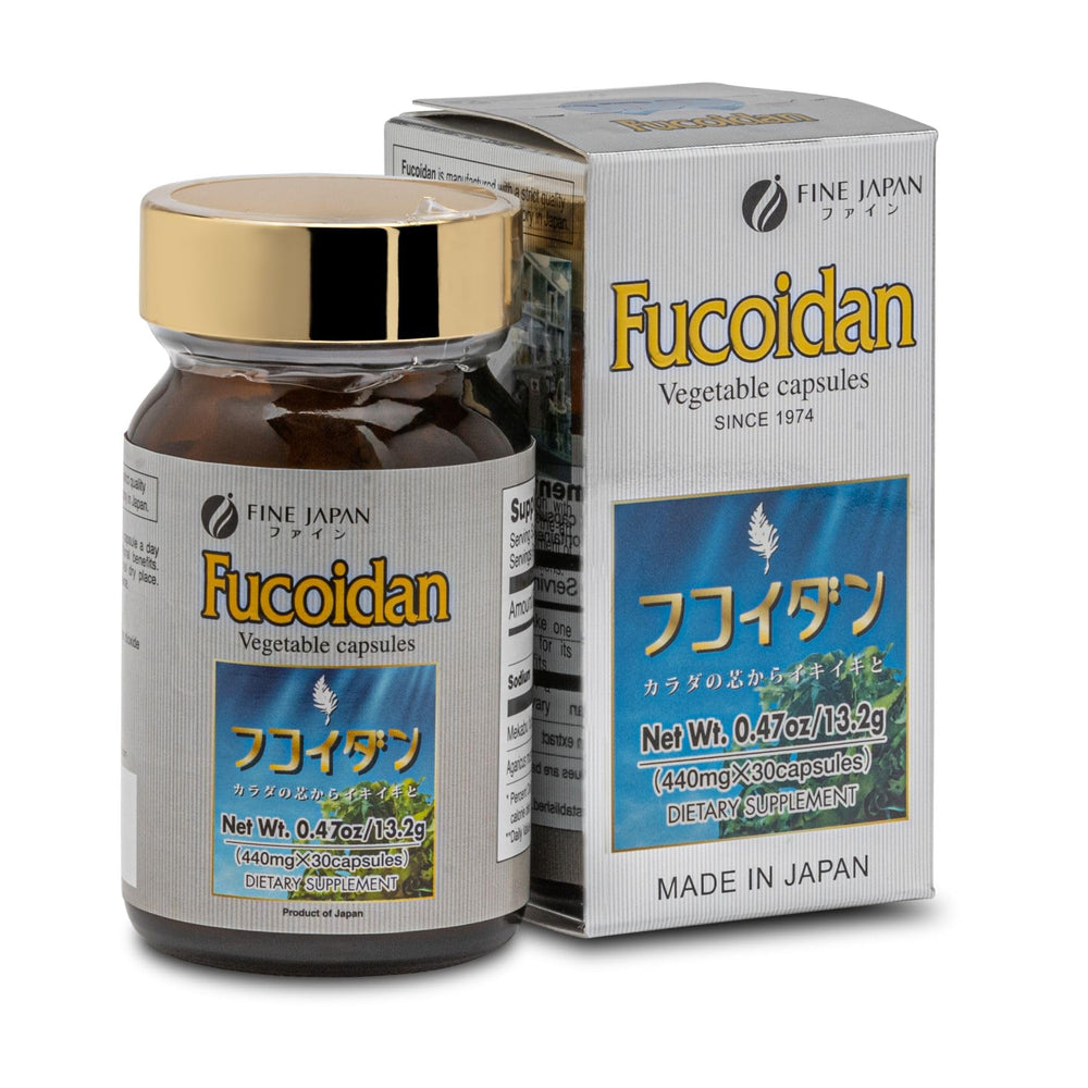 Fine Japan mekabu seaweed image evokes ocean-sourced wellness benefits.