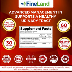 FineLand Prosopis Cineraria capsules with 40 to 1 extract for daily wellness