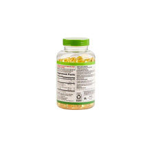 Finest Nutrition Half-size Fish Oil gluten-free label close-up for allergen awareness