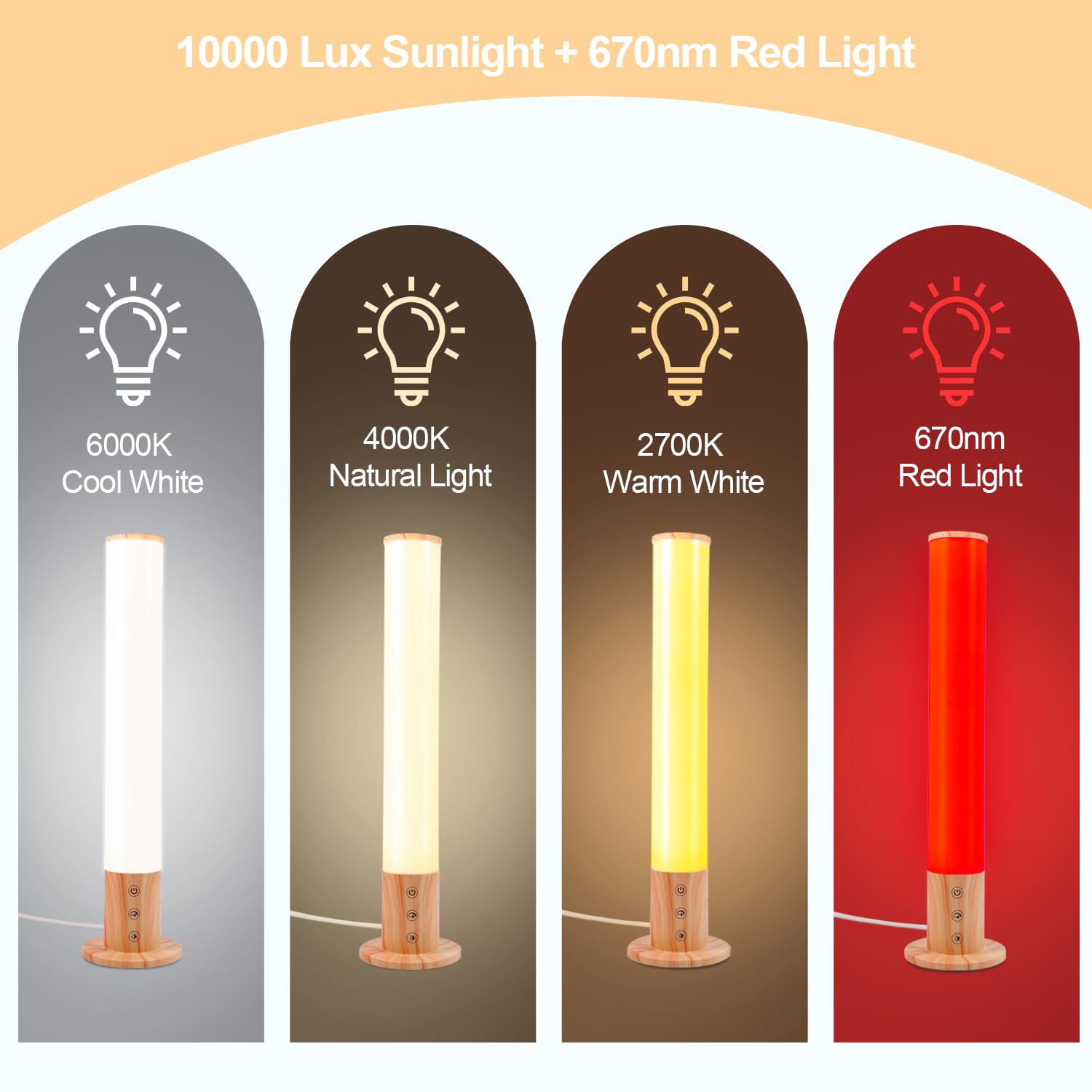 Finezeal lamp set to 2700K warm white for cozy evenings.