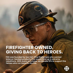Fire Science Fire Salt Hydration Sticks in use during training and activity.