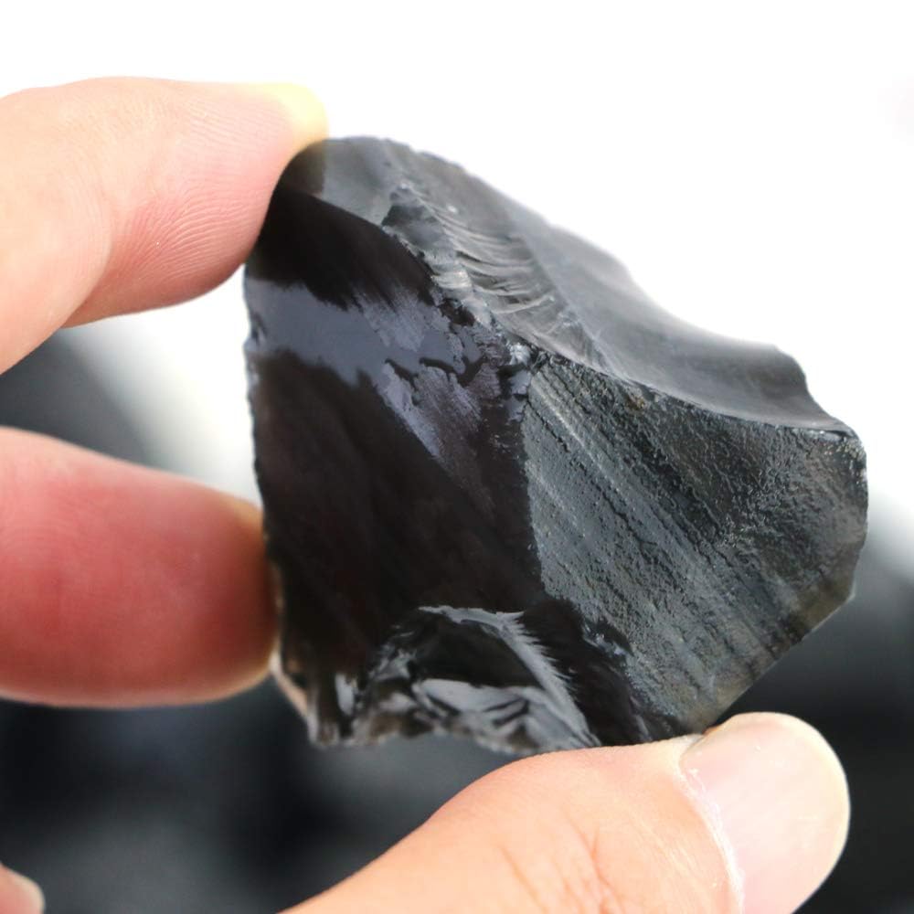 Fireboomoon obsidian stones support meditation and mindful decoration