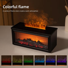 Fireplace Diffuser remote control enables easy operation