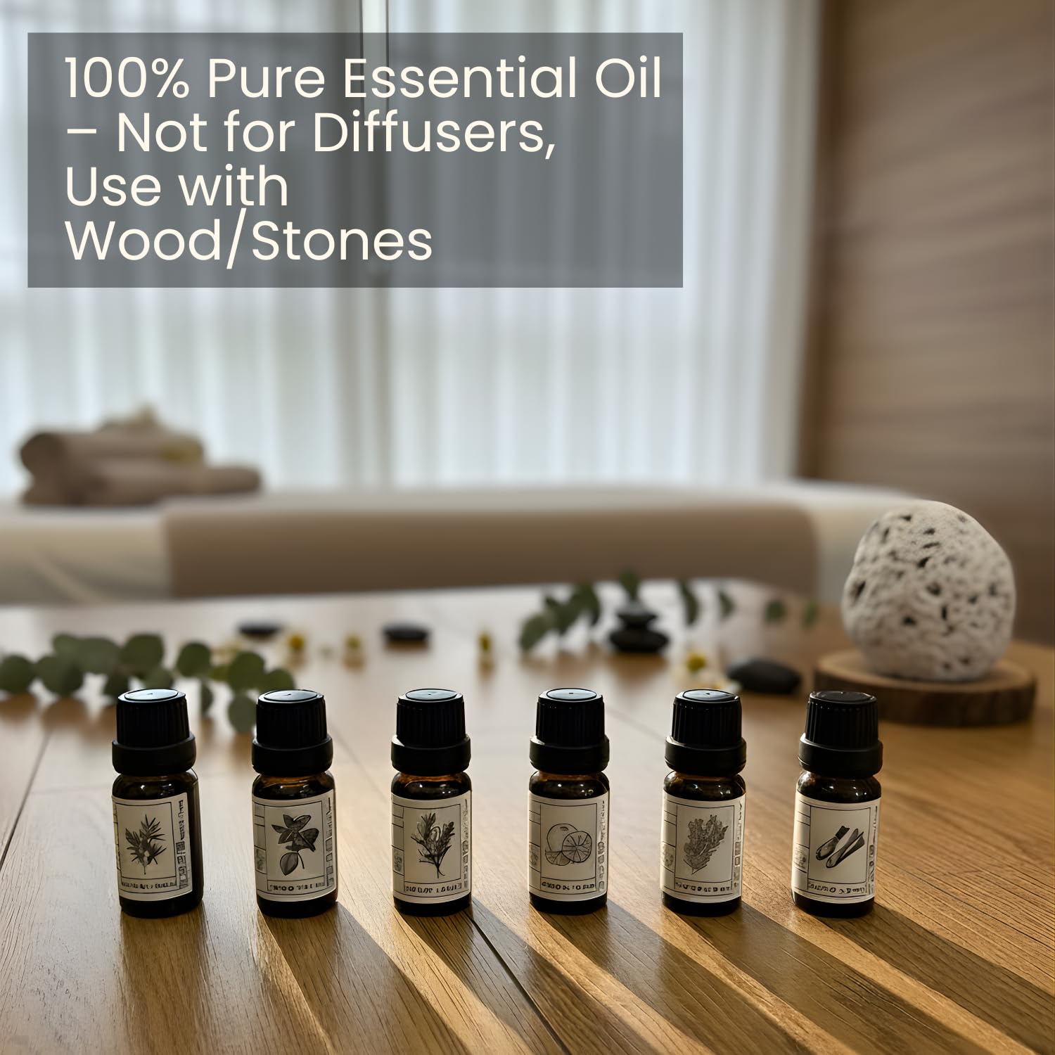 Firitalia rosemary bottle 10ml with herbal scent for focus