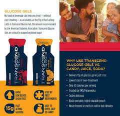 Strawberry Transcend gel close-up showing natural flavor and syrup-like texture.