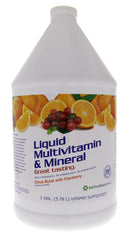 1st Step Energy citrus liquid bottle on kitchen counter for daily vitality.