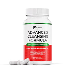 First Winner Advanced Colon Cleanse bottle on a counter supports regular digestion.