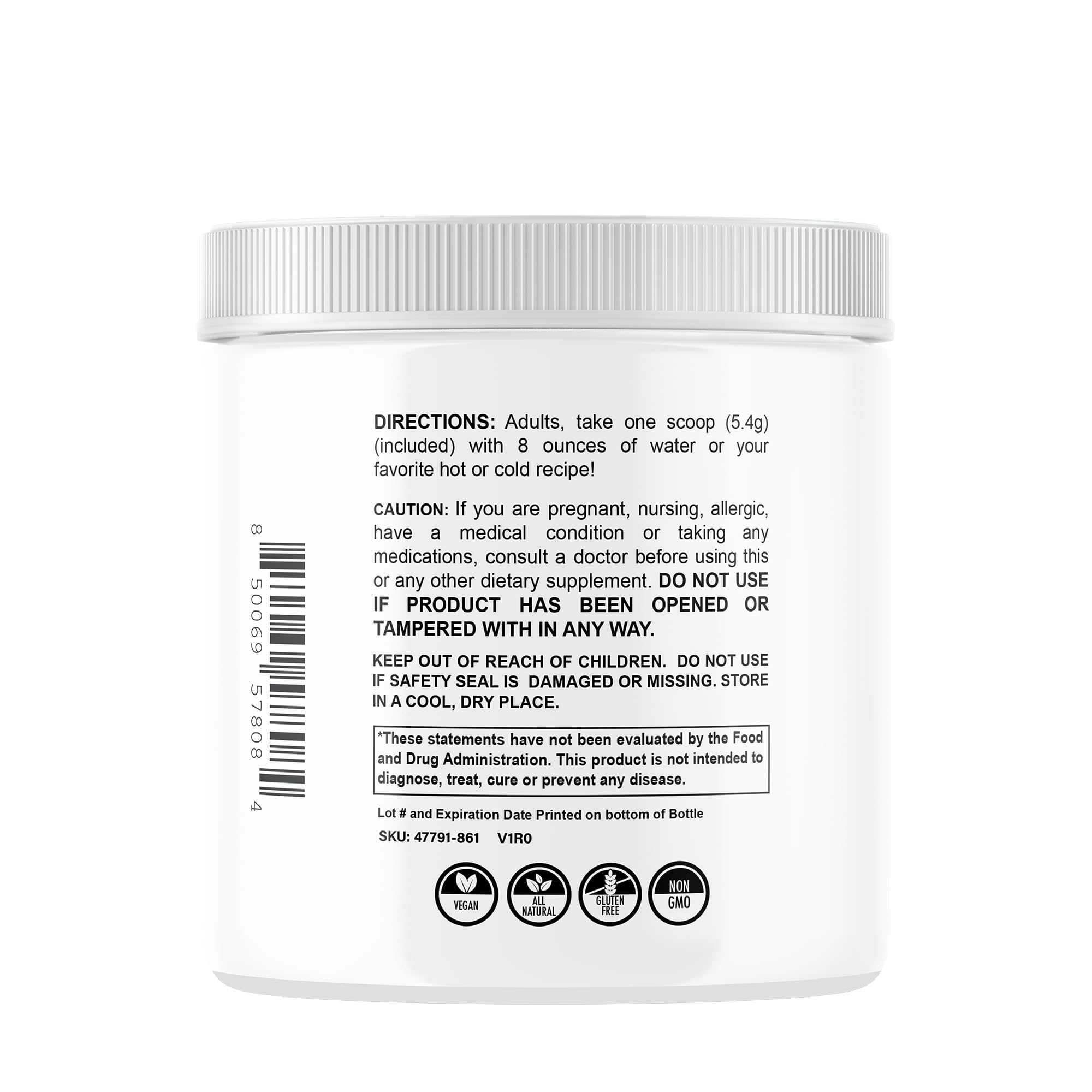 Fit Boxx VitalMatrix Greens powder dissolves quickly in water for easy mixing