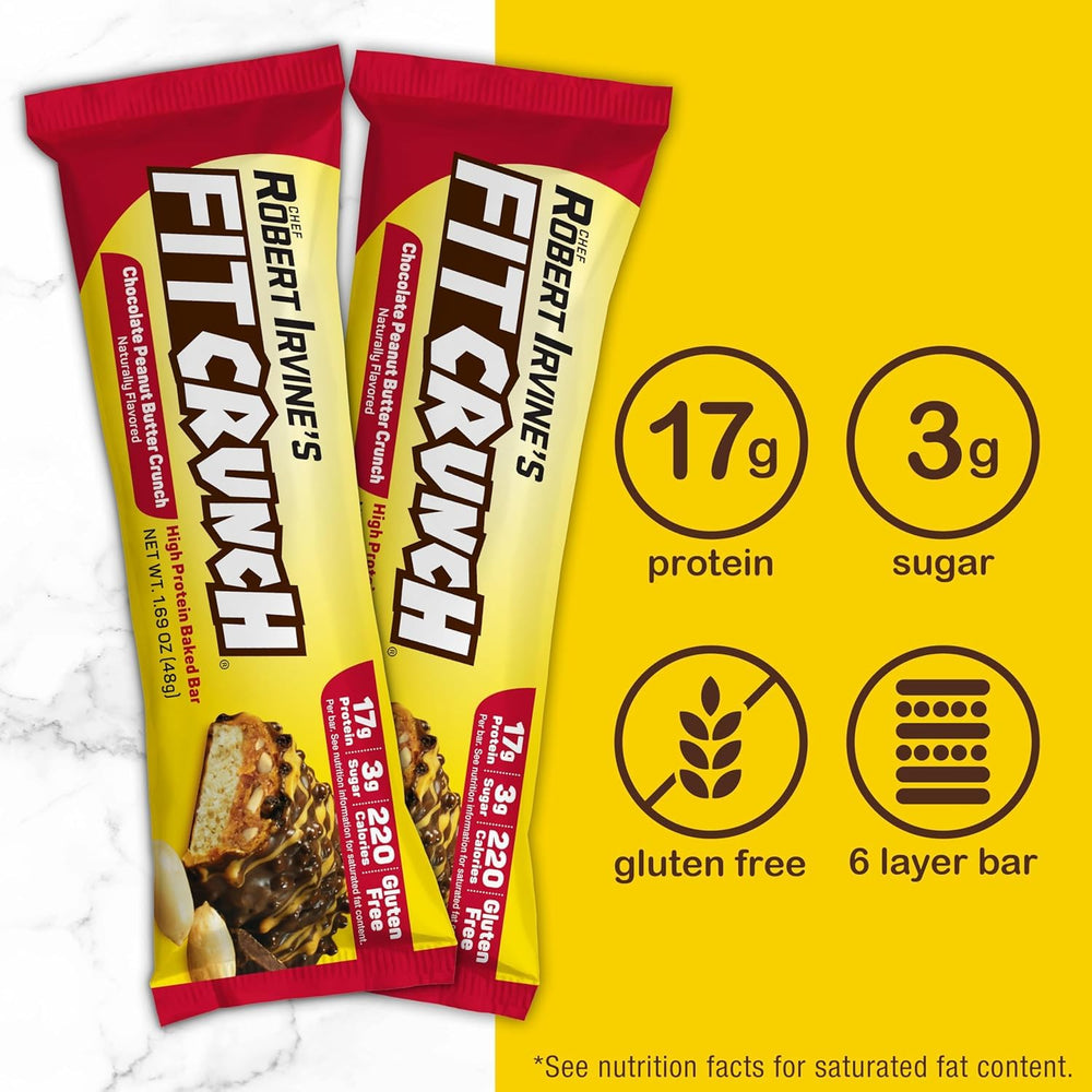 Fit Crunch whey protein bar ingredients suggest balanced nutrition
