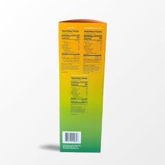 FIT ICE Pineapple Mango popsicle close-up with tropical aroma and low sugar.