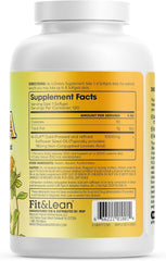 Fit & Lean N-CLA bottle emphasizing adiponectin boost for fat metabolism.