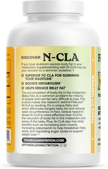Fit & Lean N-CLA bottle showing lean muscle support for a toned physique.