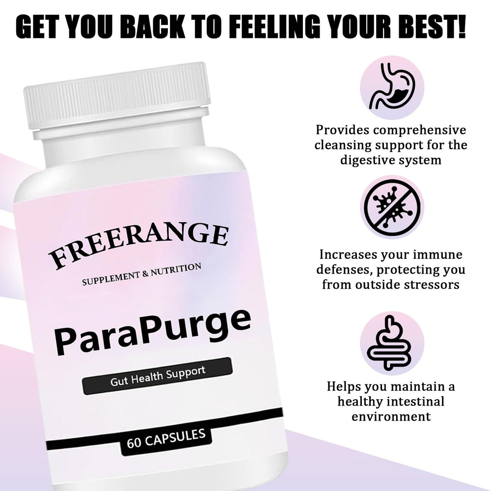 FITactic ParaPurge capsules-closeup highlighting non-GMO formula
