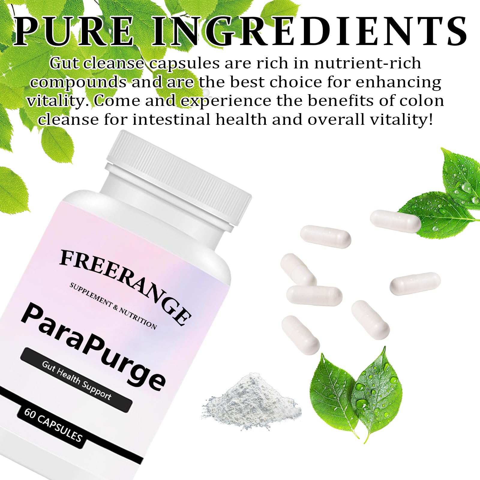 FITactic ParaPurge dosing-chart reminding a 10-day cleansing cycle