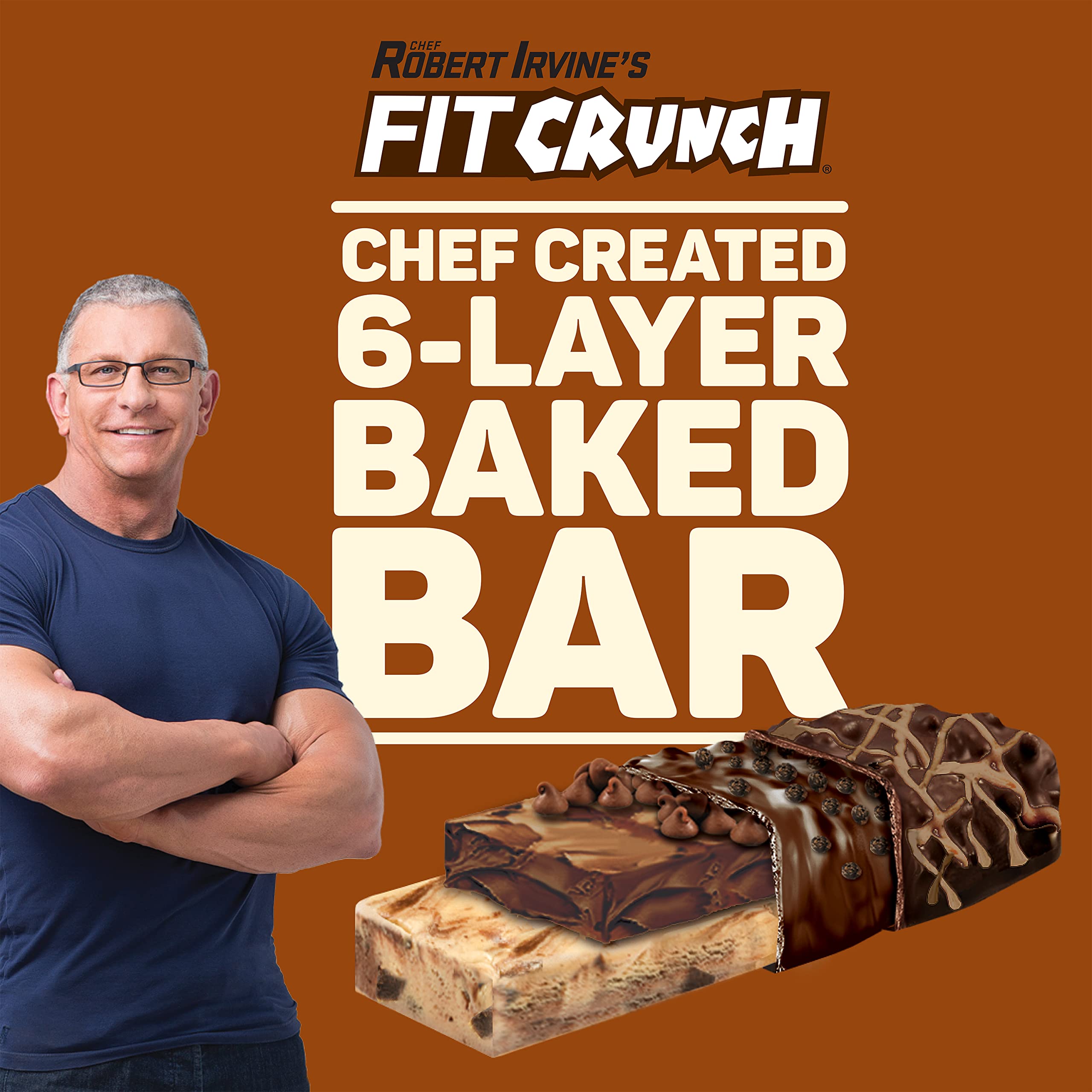 Fit Crunch bar contains 3g sugar per bar for mindful snacking.