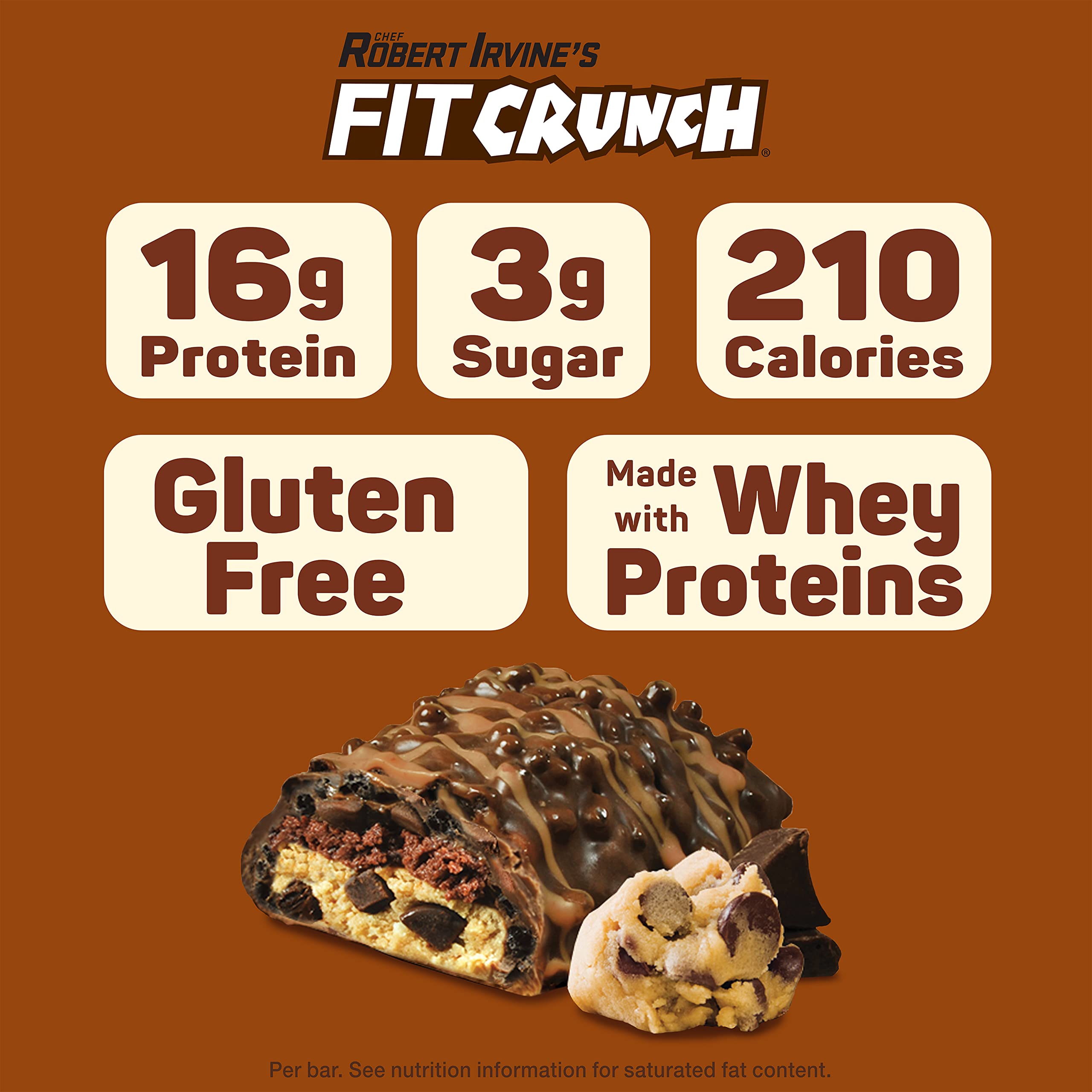 FITCRUNCH gluten-free label on packaging for dietary options