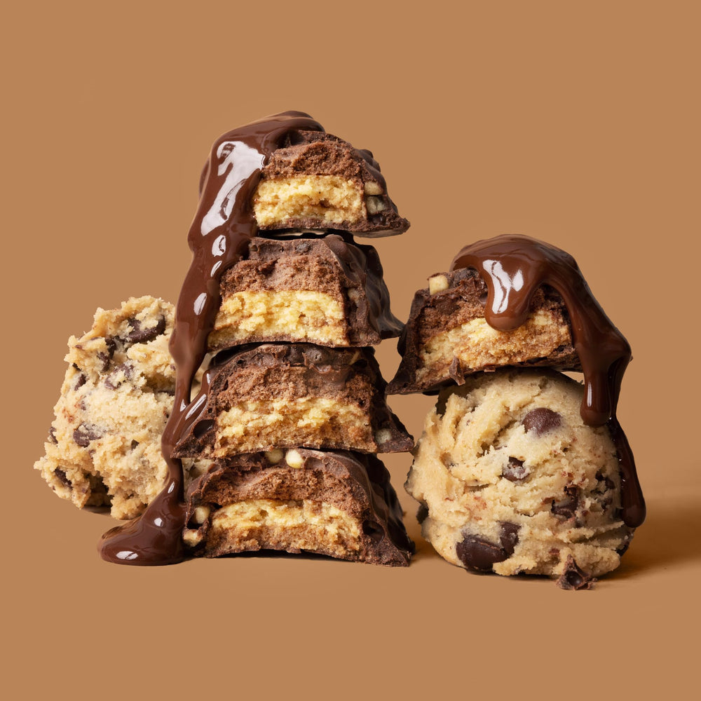 Graphic showing 16g protein per FITCRUNCH bar for energy support