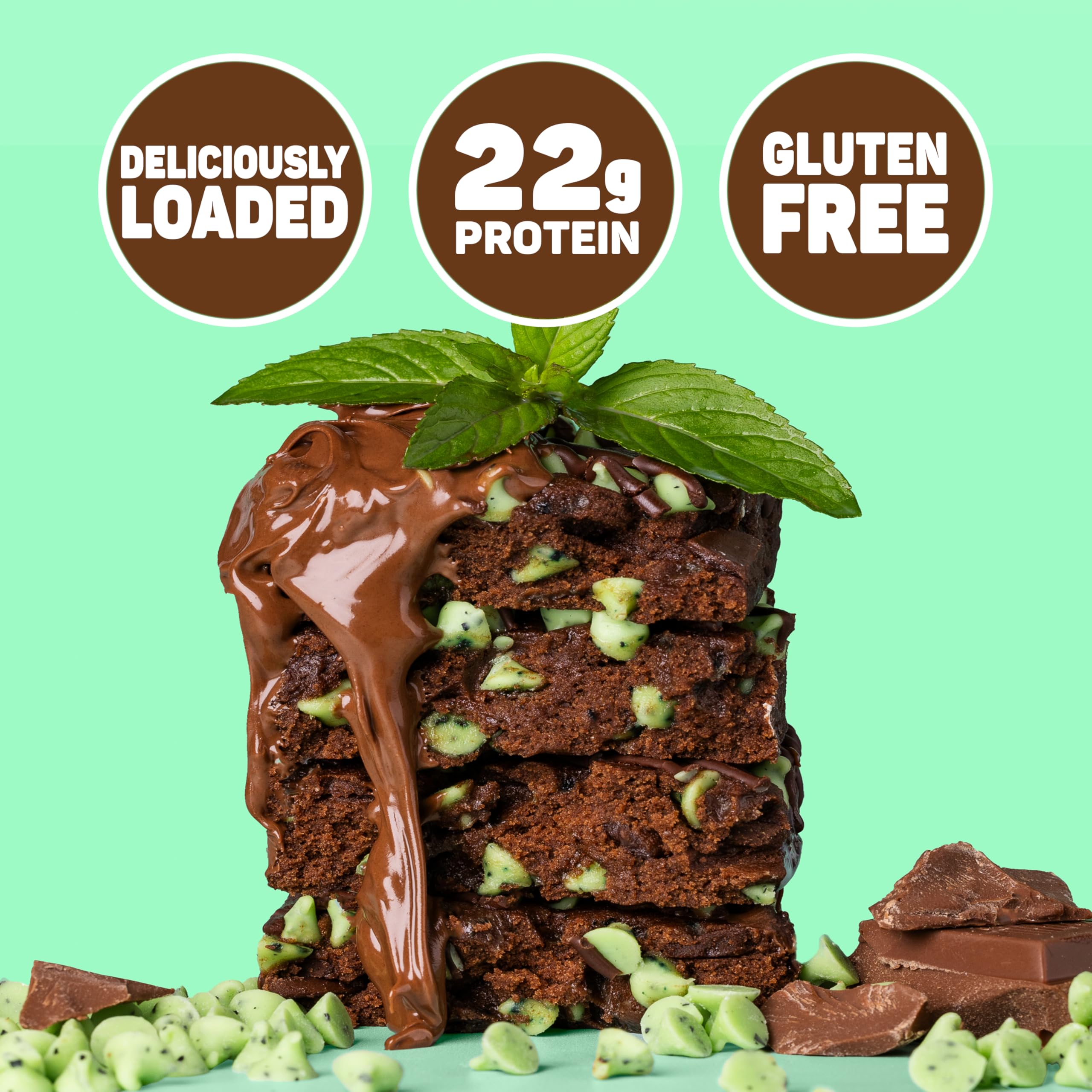 Nutrition panel view emphasizes protein-packed fuel for workouts and daily activity