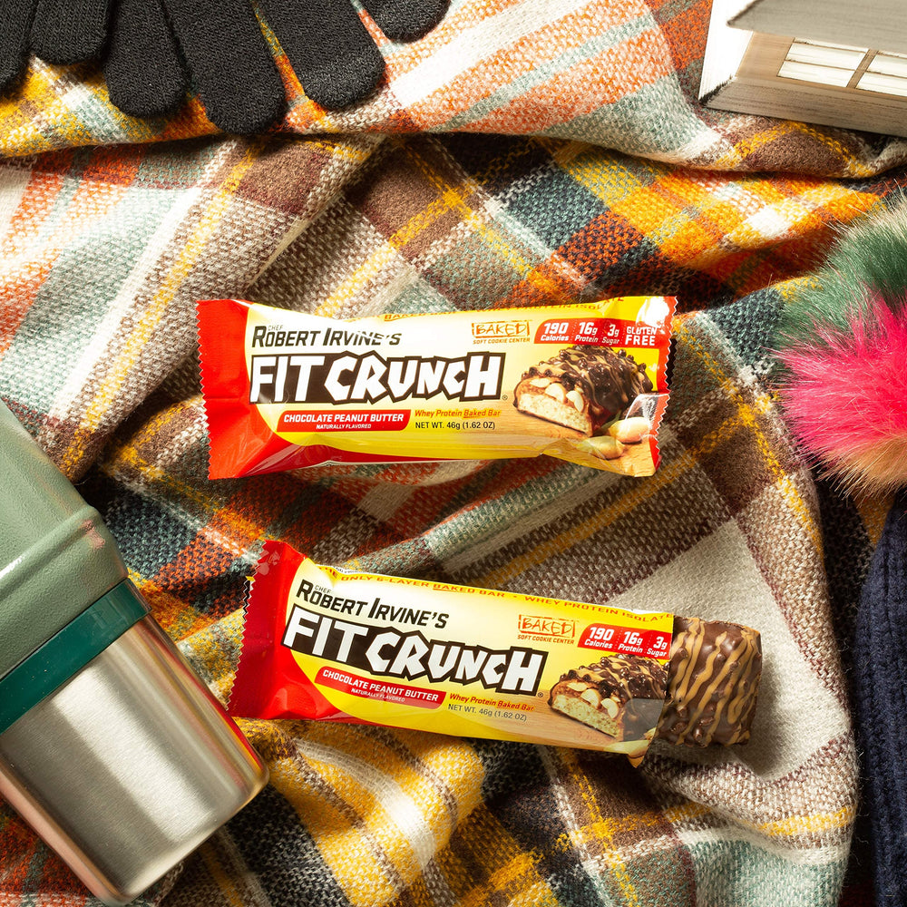 Fit Crunch Snack Size Bar Pack of 9 Bars for on-the-go energy.