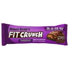 Fit Crunch Chocolate Chip Cookie Dough bar blends protein with indulgent cookie dough texture