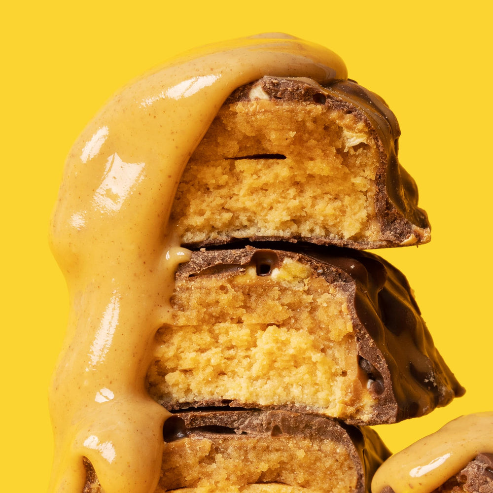 Fit Crunch soft cake core texture showcases a moist, satisfying bite
