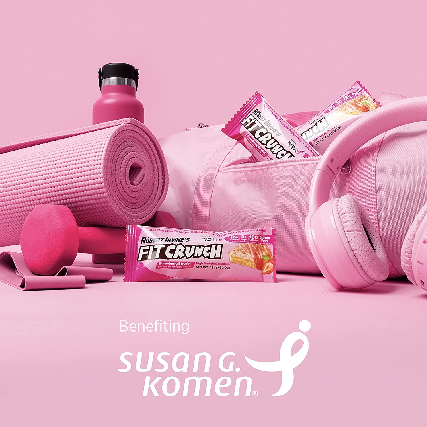Packaging highlights 16g protein per bar for a protein-forward snack.