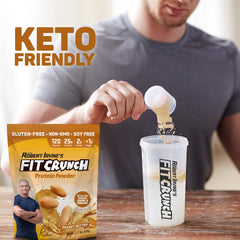 Fit Crunch Tri-Blend Bake-Ready product enabling protein baking