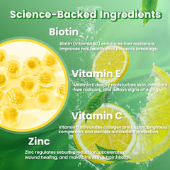 Close-up of Fitfido collagen gummies lemon bottle showing chewy texture for daily use.