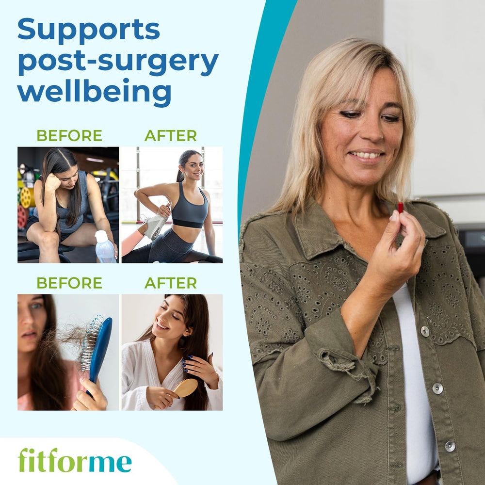 FitForMe bottle label detail emphasizing safety and GMP origin