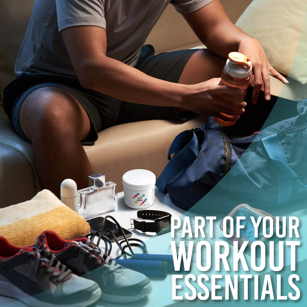 Fit Gel easy application under clothes helps you stay comfortable during workouts.