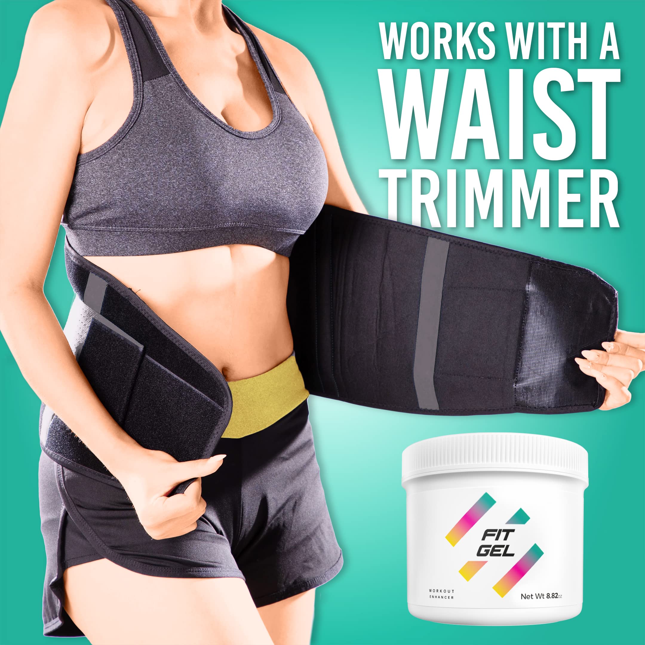 Fit Gel running and circuit training application boosts sweat during workouts.