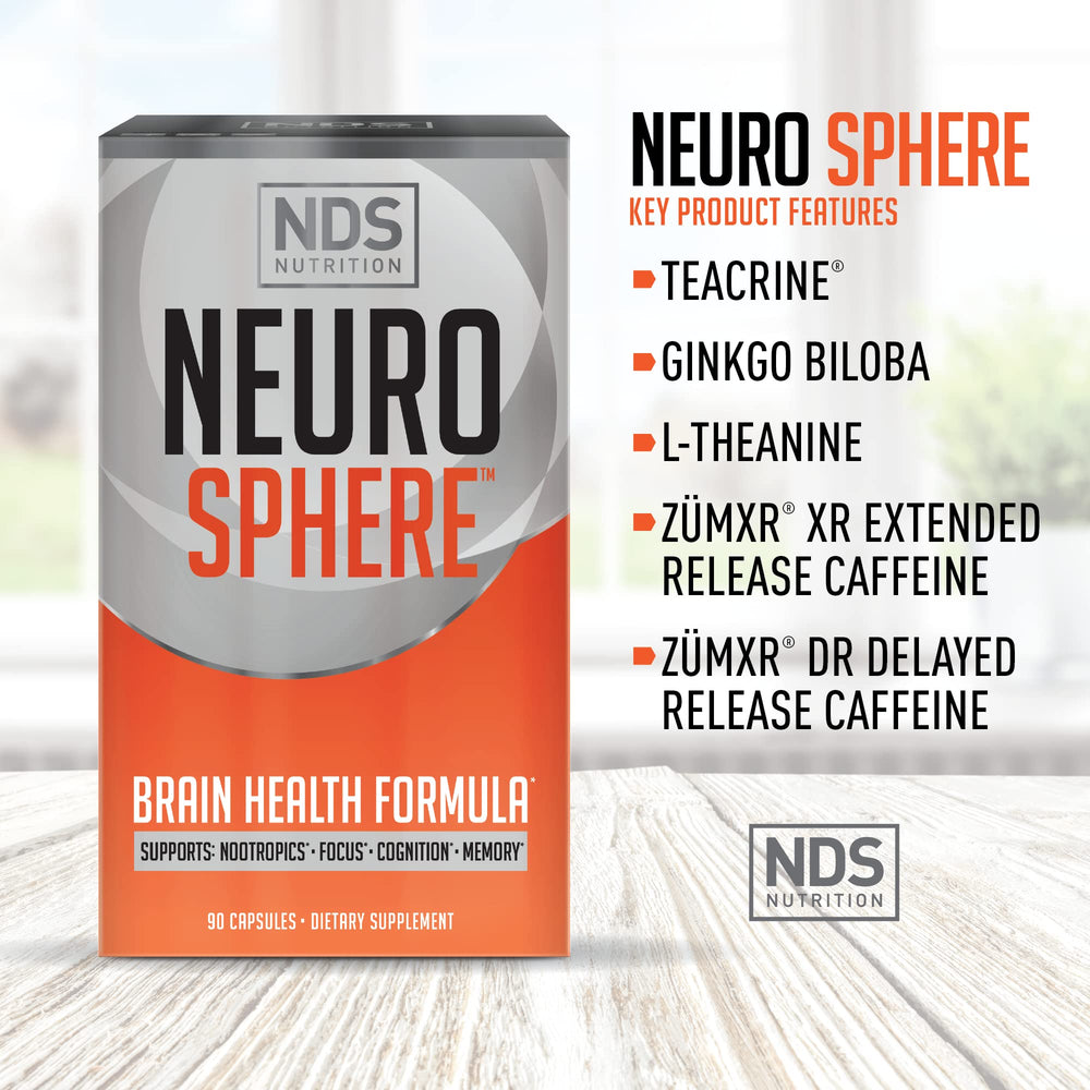 Lifestyle scene showing daily brain health and focus with FitLife Neuro Sphere.