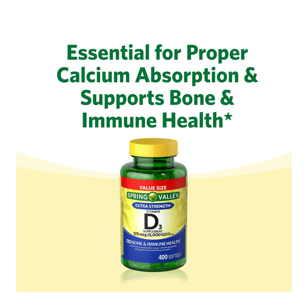 FitMania Vitamin D3 bottle with 400 softgels as a long-term supply.