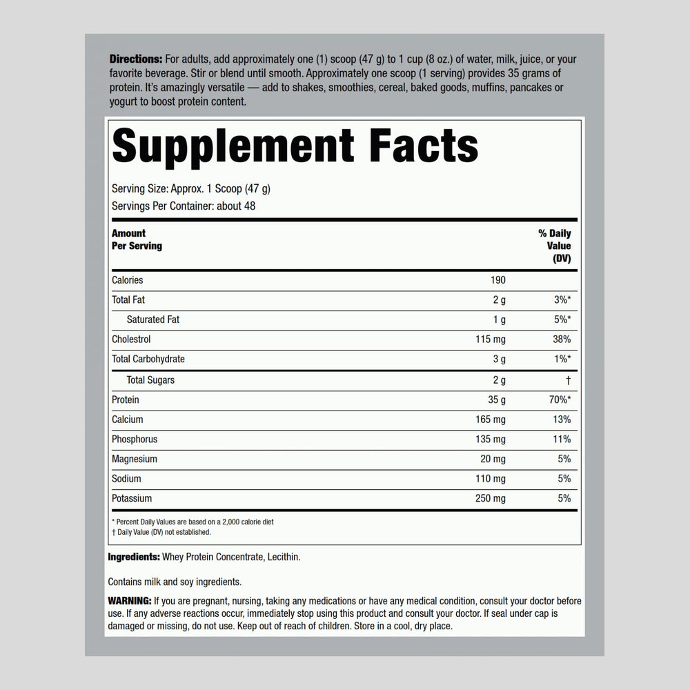 Fitness Labs whey protein unflavored scoop dispensing easy portioning after workouts.