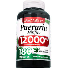 FITO MEDIC'S Lab Pueraria Mirifica capsules side view showing capsule count.