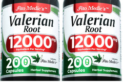 FITO MEDIC'S valerian root capsules bottle for everyday use.